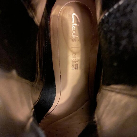 Clarks Sz 7.5 UKAnkle boots black - Picture 2 of 5